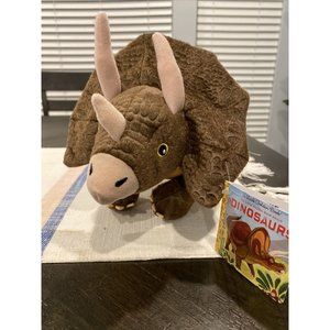 Kohls Cares Triceratops Dinosaur Plush Stuffed Animal Toy Little Golden Books